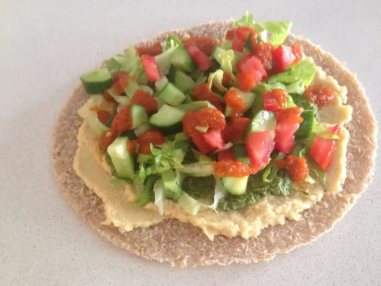 Recette Galette aux graines germés séchées